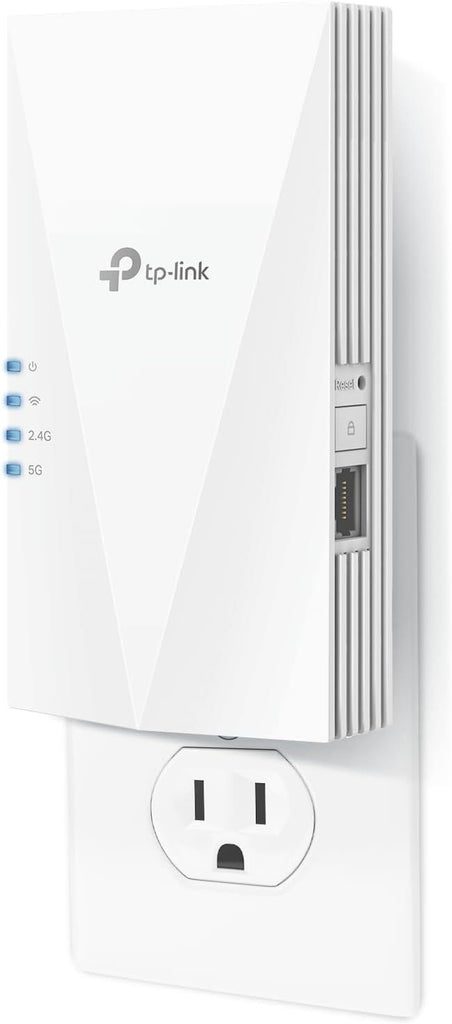 WiFi Extender Internet Booster(RE500X), WiFi 6 Range Extender Covers up to 1500 sq.ft and 25 Devices,Dual Band, AP Mode w/Gigabit Port, APP Setup, OneMesh Compatible