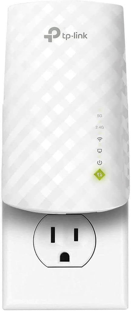 WiFi Extender with Ethernet Port, Dual Band 5GHz/2.4GHz, Up to 44% More Bandwidth Than Single Band, Covers Up to 1200 Sq.ft and 30 Devices, Signal Booster Amplifier Supports OneMesh(RE220)