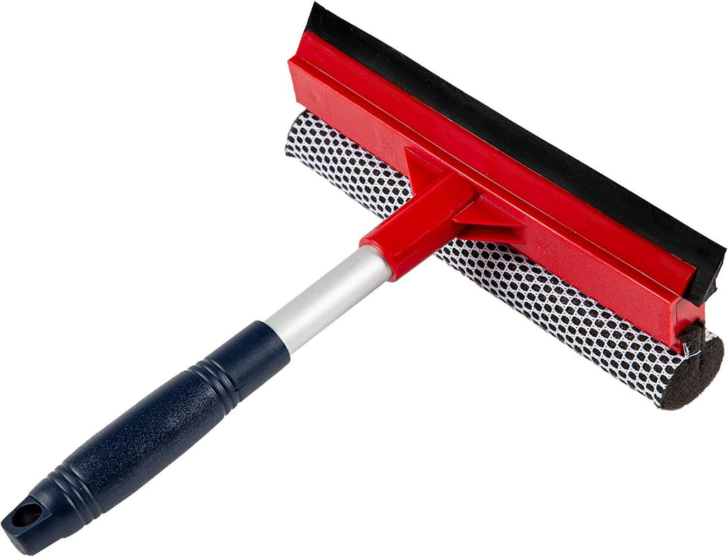 Window Squeegee for Window Cleaning, Window Cleaner Tool for Car Windshield, Shower Door, Boat | 2-in-1 Squeegee for Home | Windshield Squeegee Kit for Car Windows