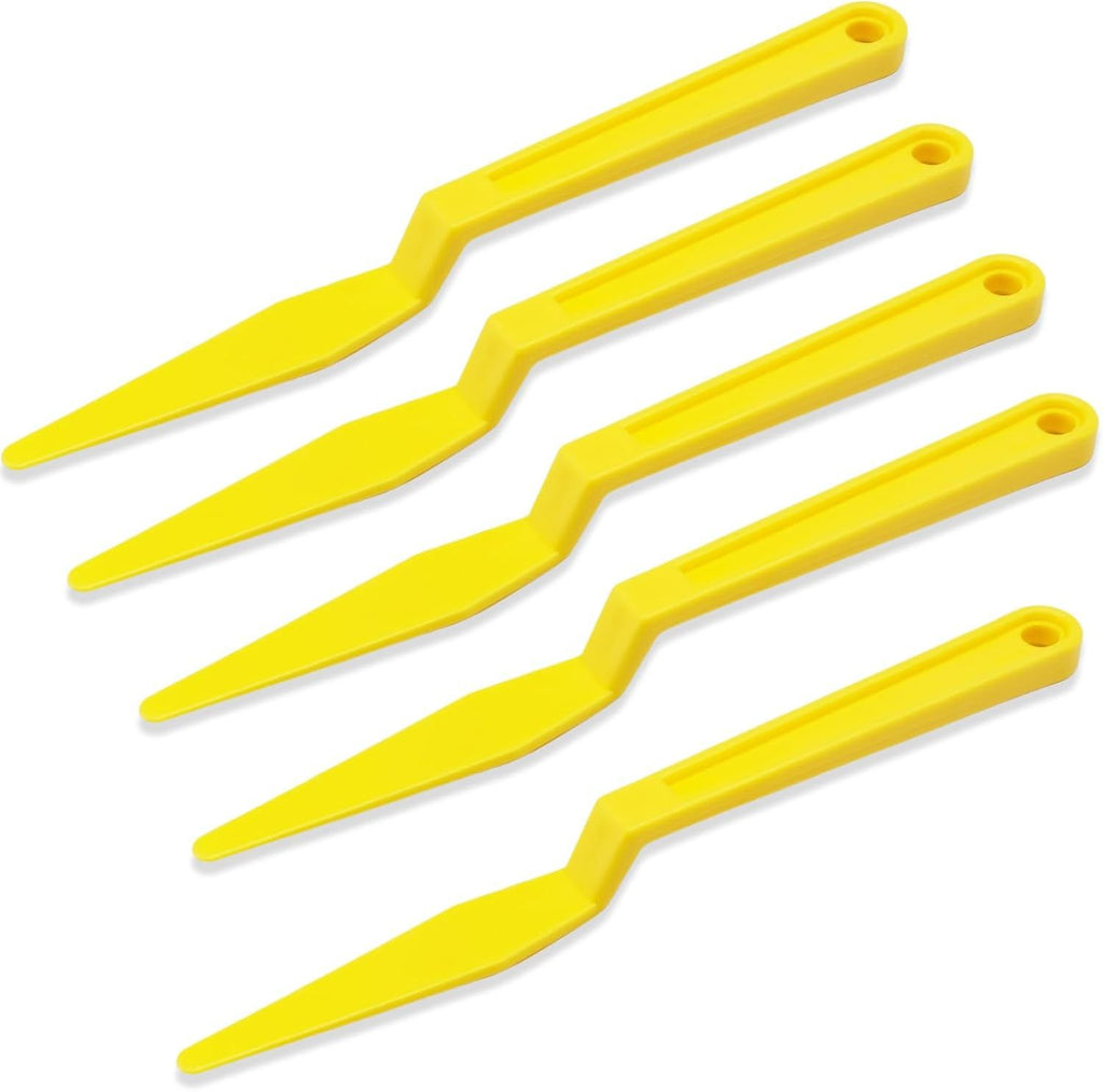 Window Tint Tools 5Pcs Plastic Window Tint Corner Squeegee Flexible Shank Gasket Squeegee for Window Tinting Application