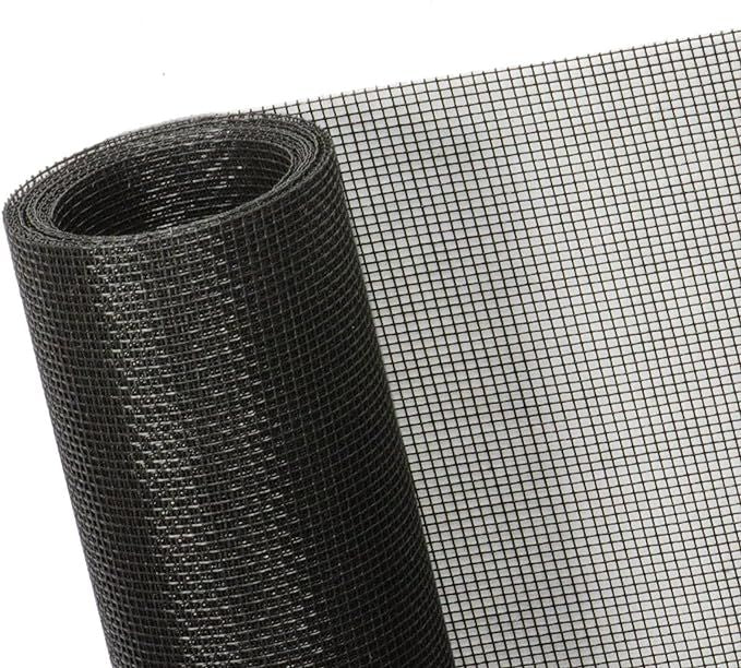 Windows Screen and Screen Door Replacement, 48"x118" Durable Fiberglass Screen Mesh - Screen & Sliding Screen Door Repair for Patio & Window