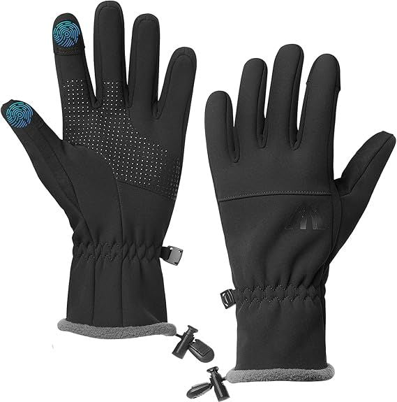 Winter Gloves Women Cycling Gloves Waterproof with Touch Screen for Driving Running Workout Hiking Sports