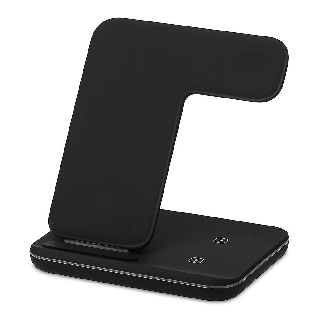 Wireless Charger 3 in 1 Charger Stand 15W Fast Charging Station Dock for iWatch Series 5/4/3/2/1