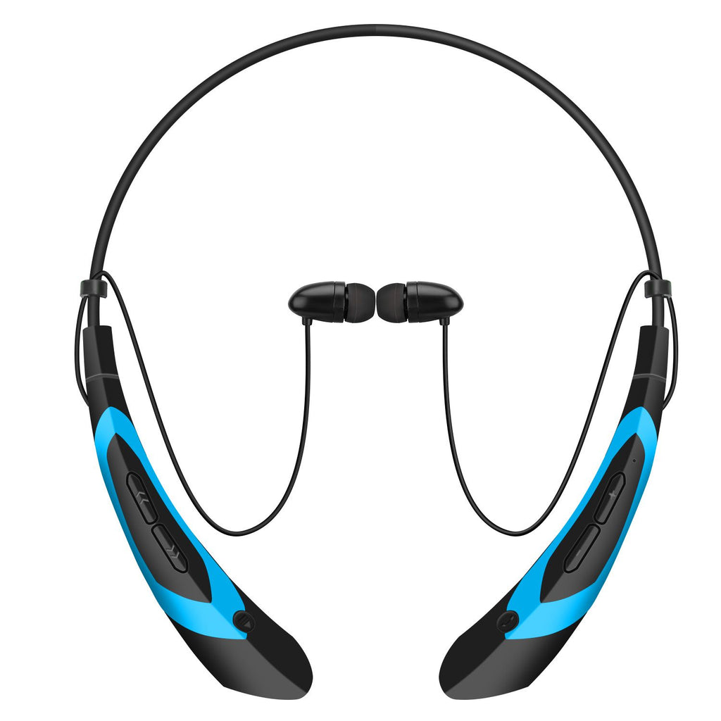 Wireless Neckband Headphones V5.0 Sweat-proof Sport Headsets Earbuds In-Ear Magnetic Neckbands Stereo Earphone Deep Bass Earphone w/Mic