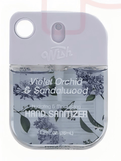 Wish Liquid Hand Sanitizer Spray 1.2oz with PDQ