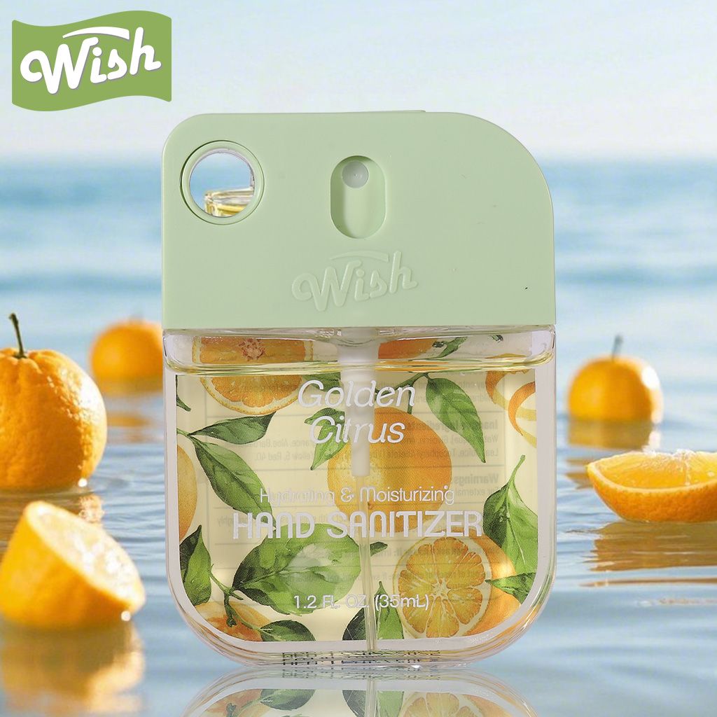 Wish Liquid Hand Sanitizer Spray 1.2oz with PDQ