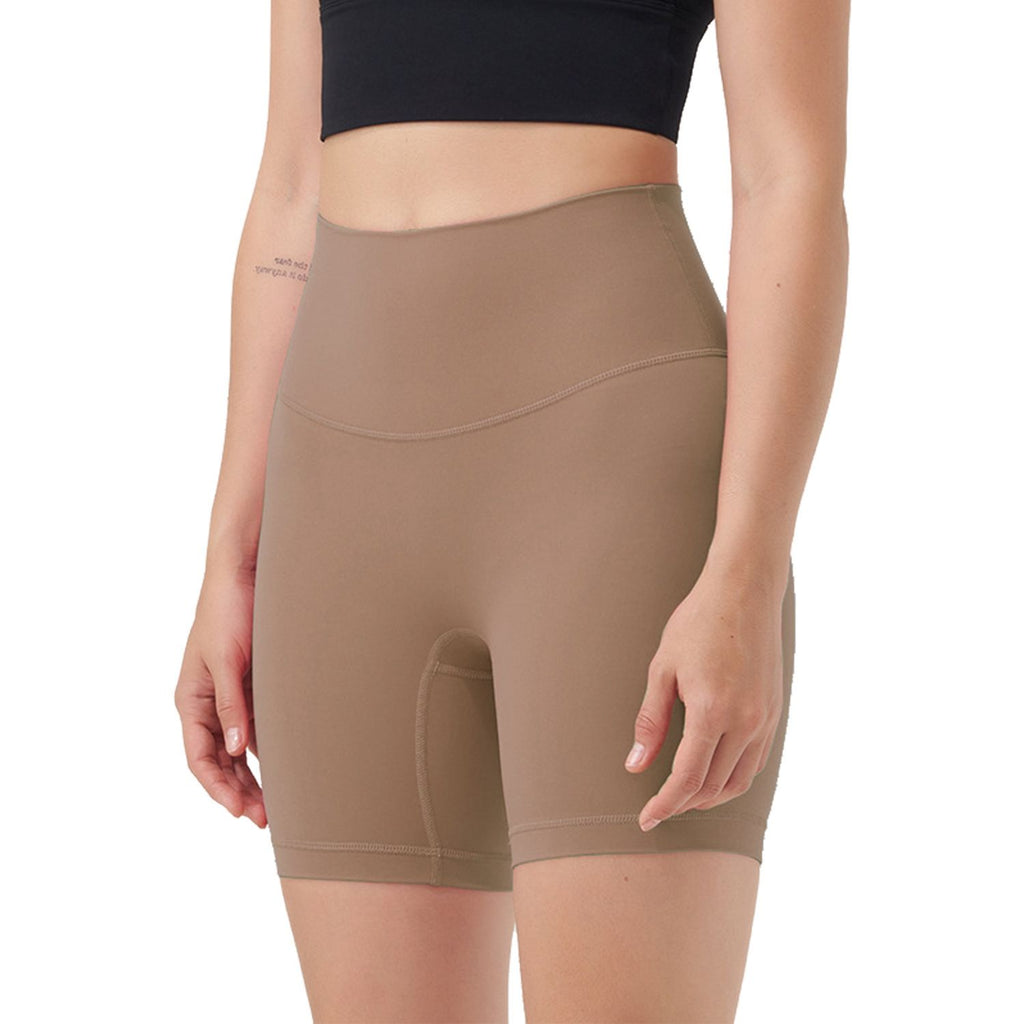 Women's High Waist Biker Shorts Tummy Control Pants Athletic Leggings Spandex Booty Shorts with 6.3In Inseam No Front Seam for Workout Yoga Running Volleyball Dance