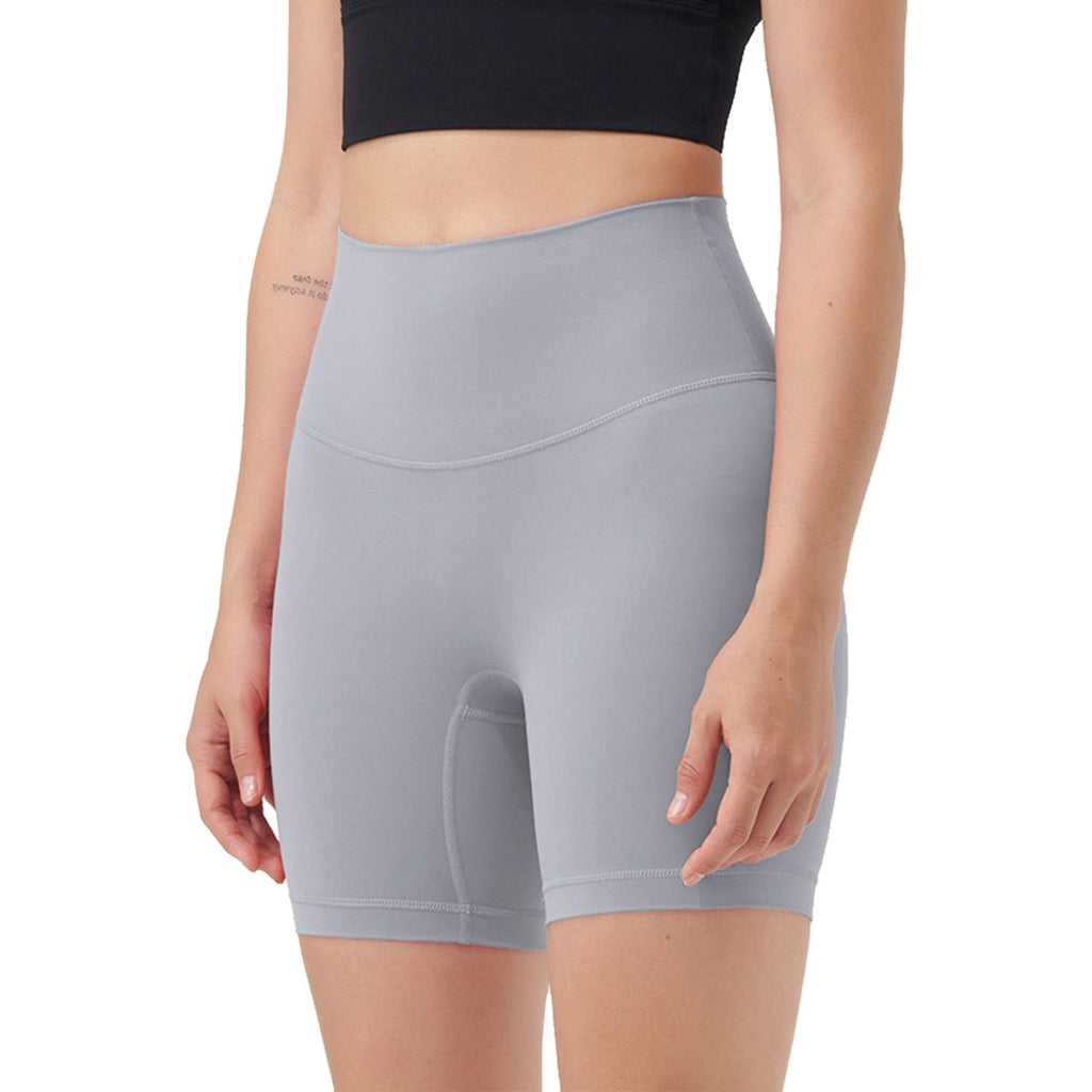 Women's High Waist Biker Shorts Tummy Control Pants Athletic Leggings Spandex Booty Shorts with 6.3In Inseam No Front Seam for Workout Yoga Running Volleyball Dance