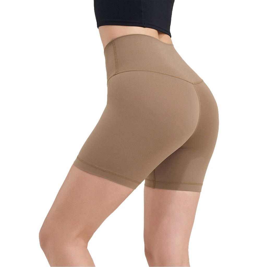Women's High Waist Biker Shorts Tummy Control Pants Athletic Leggings Spandex Booty Shorts with 6.3In Inseam No Front Seam for Workout Yoga Running Volleyball Dance