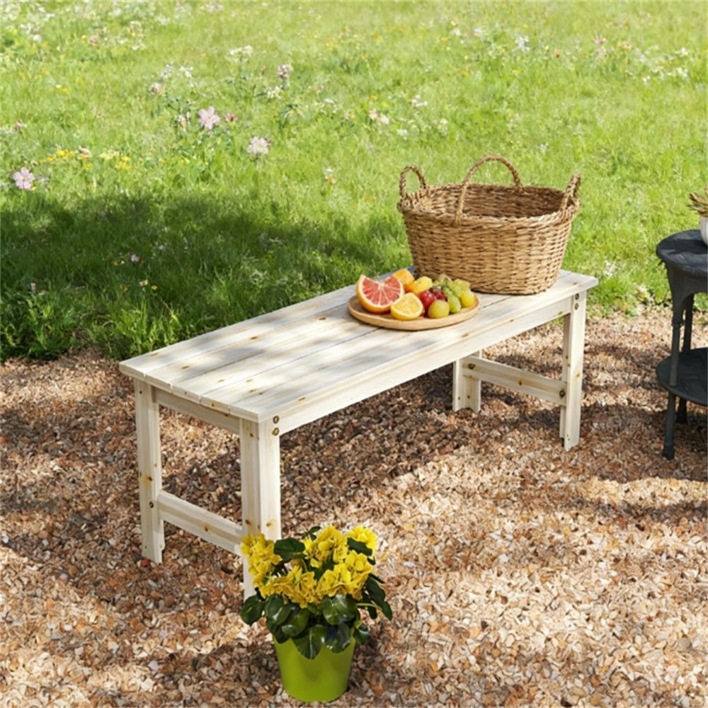 Wooden garden benches, terrace benches, park chairs, porch benches (chairs only)
