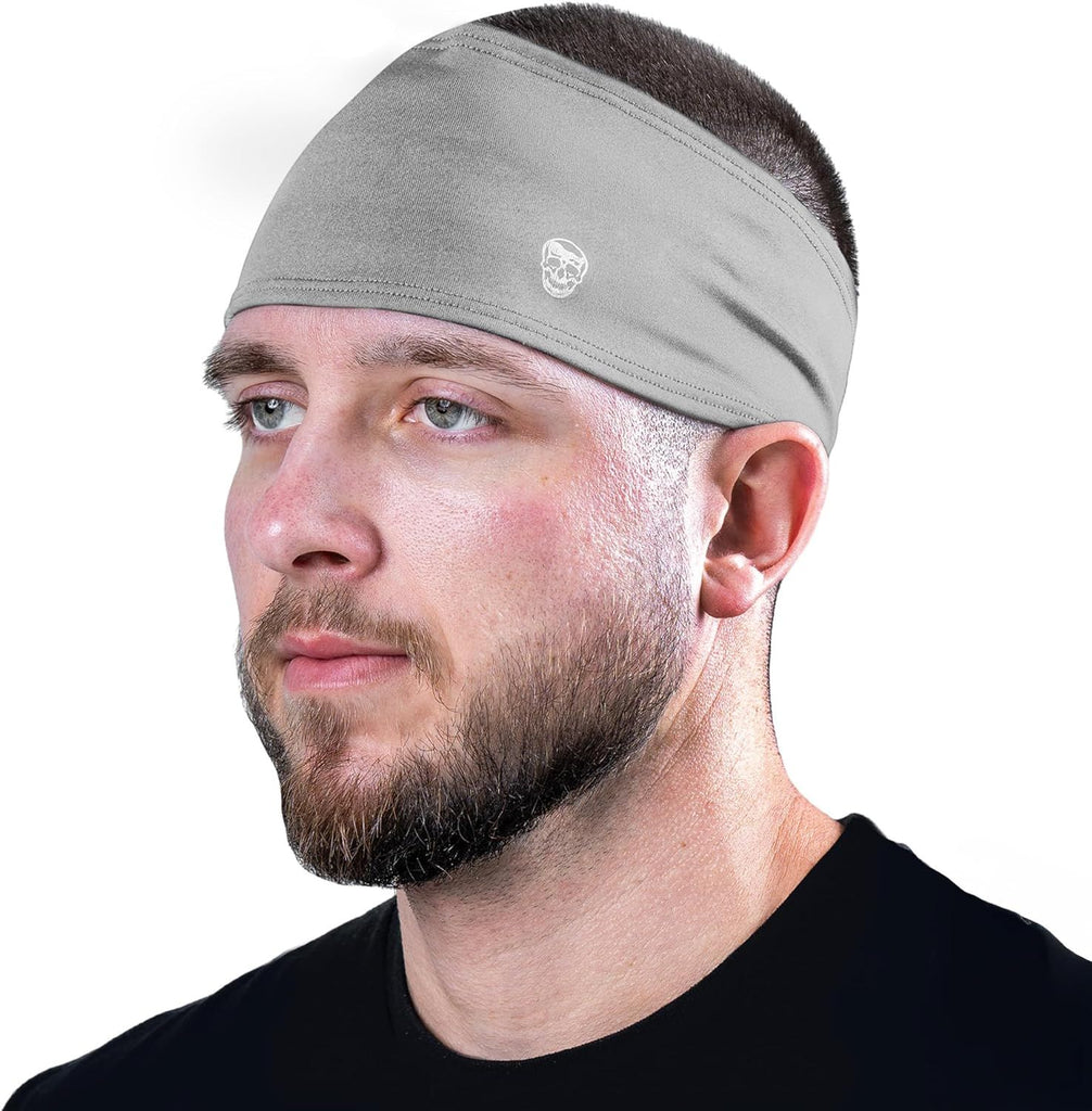 Workout Headbands for Men & Women-Comfortable Sweat Absorbing Band to Keep Hair Back During Running Sports Gym Cycling and Outdoor Activities
