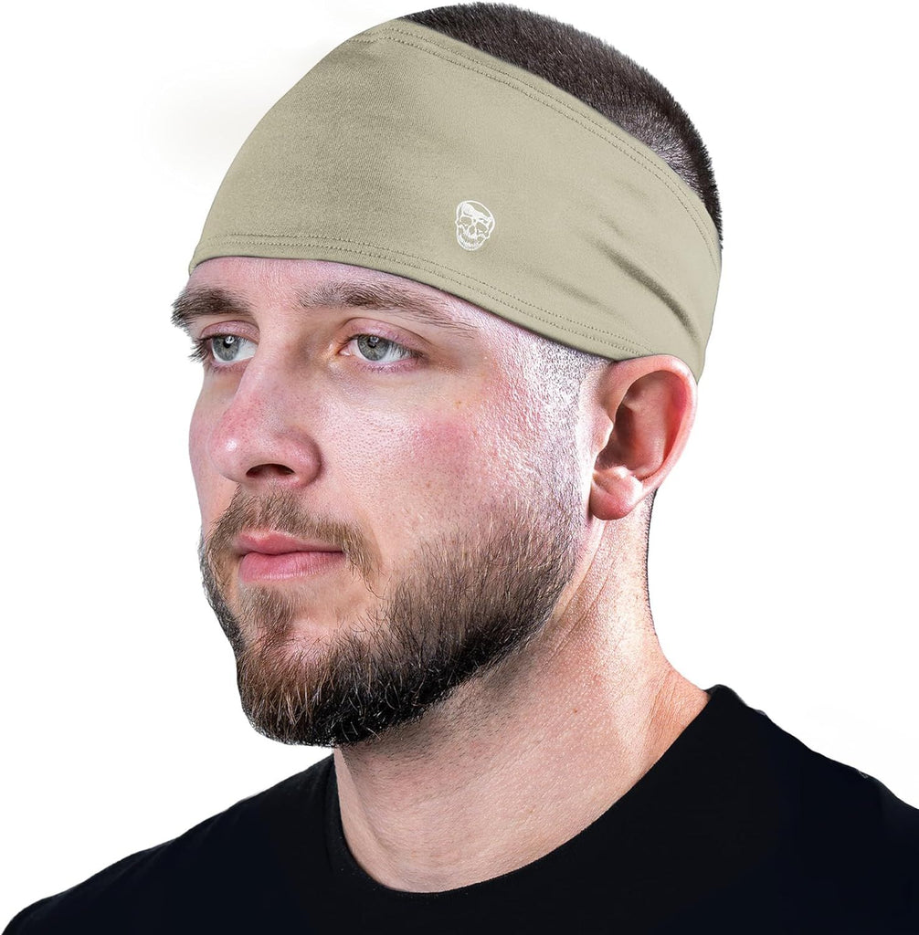 Workout Headbands for Men & Women-Comfortable Sweat Absorbing Band to Keep Hair Back During Running Sports Gym Cycling and Outdoor Activities