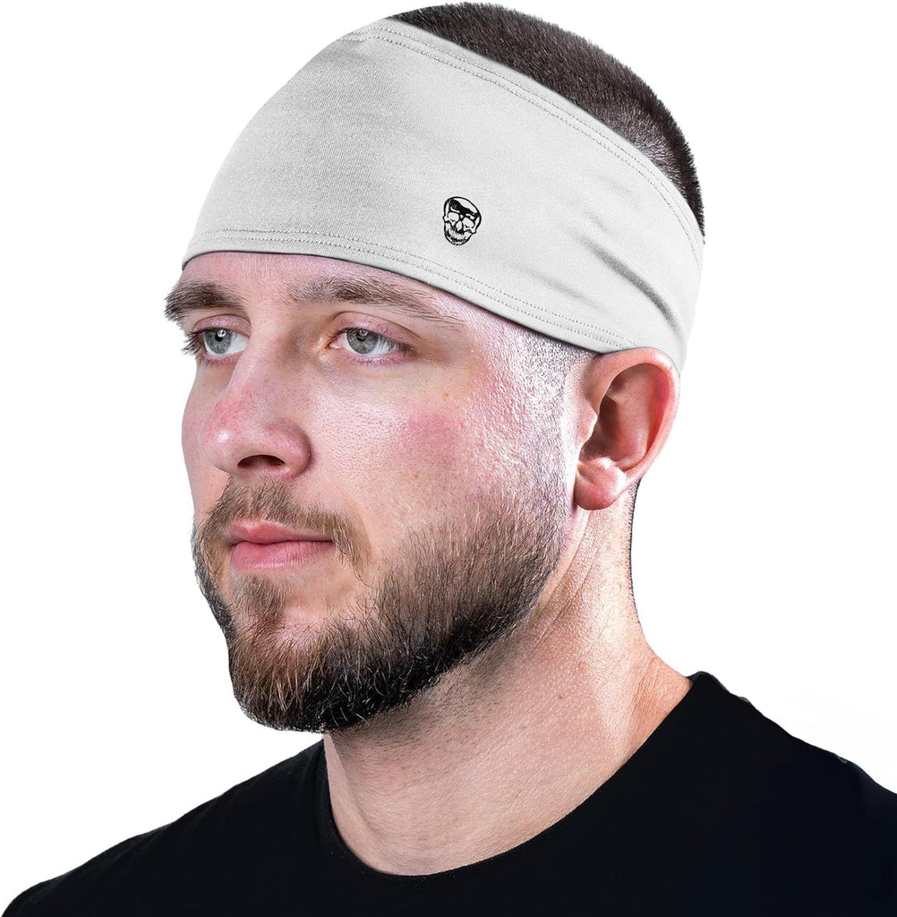 Workout Headbands for Men & Women-Comfortable Sweat Absorbing Band to Keep Hair Back During Running Sports Gym Cycling and Outdoor Activities
