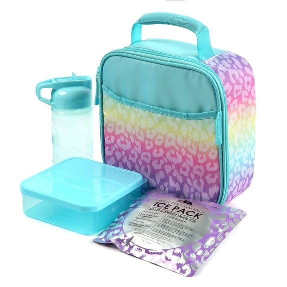 Zone Lunch Box Combo with Ice. Water. Sandwich